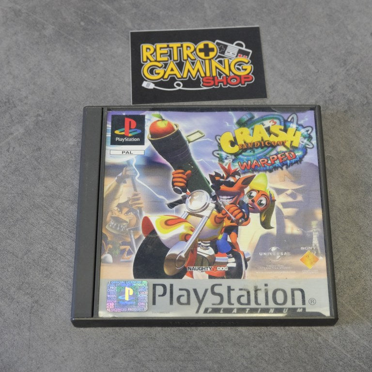 Crash Bandicoot 3 Warped Sony