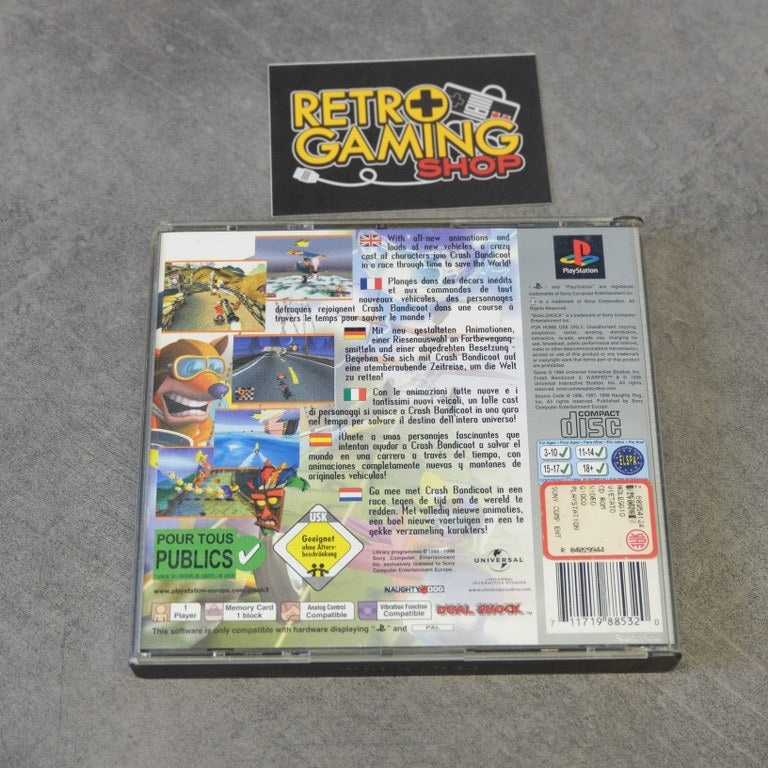 Crash Bandicoot 3 Warped Sony