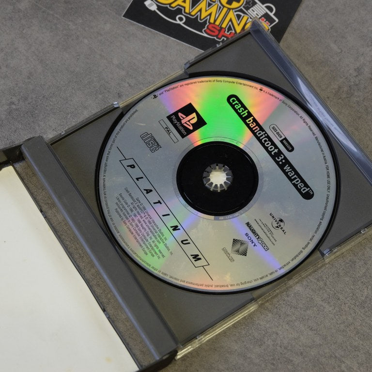 Crash Bandicoot 3 Warped Sony