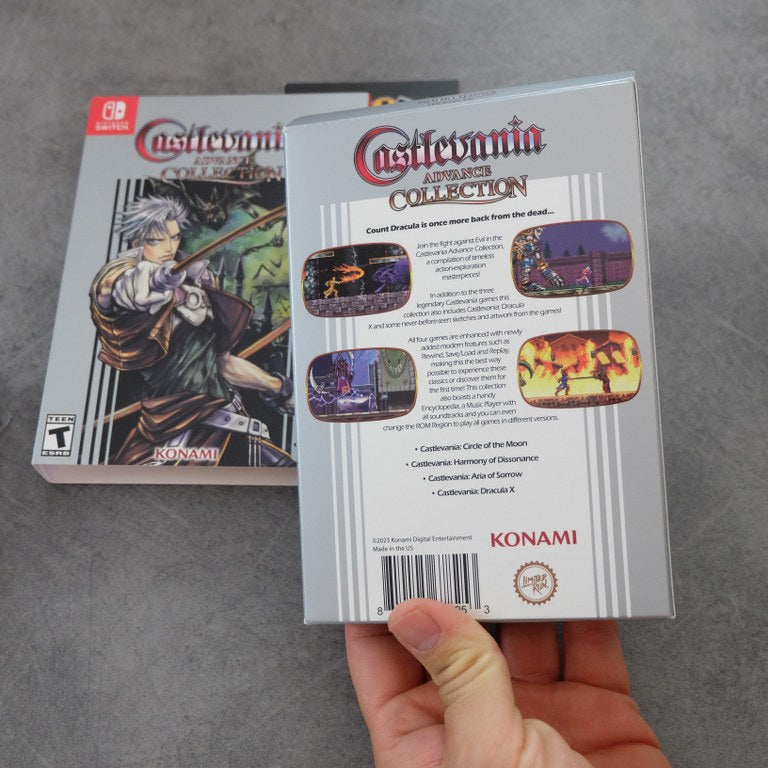 Castlevania Advance Collection Limited Run Games Nintendo