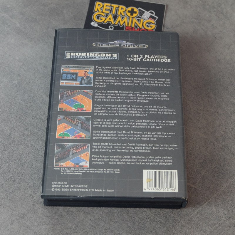 Vendita David Robinson's Supreme Court - Retrogaming Shop