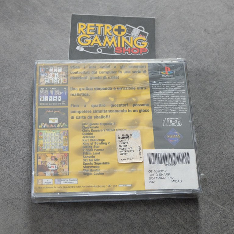 Vendita Card Shark Nuovo - Retrogaming Shop