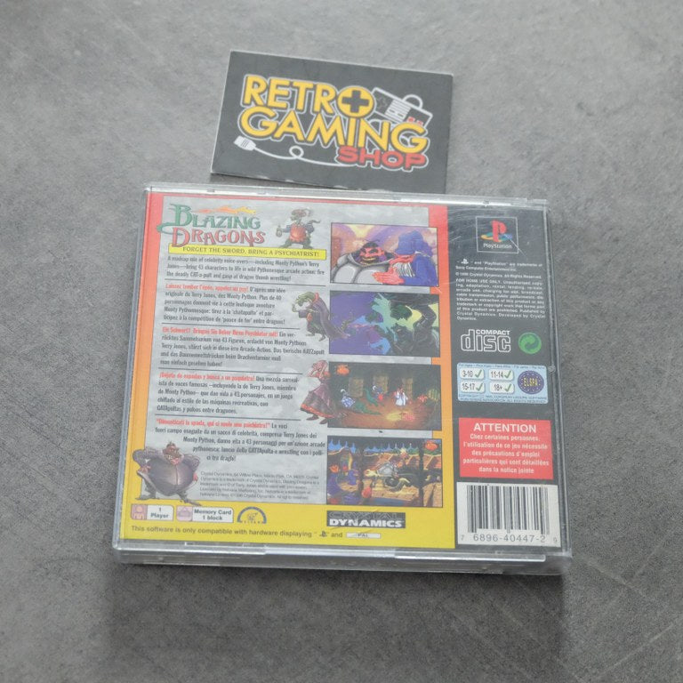 Vendita Blazing Dragons - Retrogaming Shop