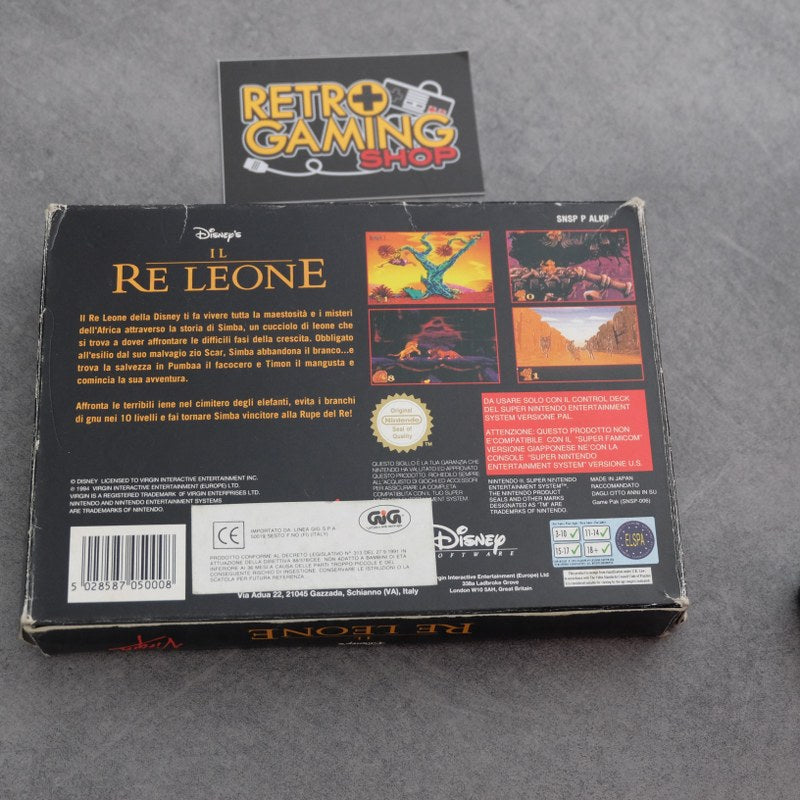 Vendita The Lion King/ IL Re Leone - Retrogaming Shop