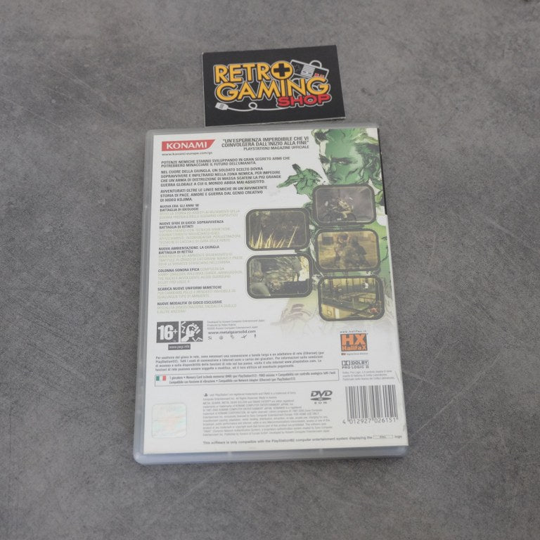 Vendita Metal Gear Solid 3 Snake Eater - Retrogaming Shop