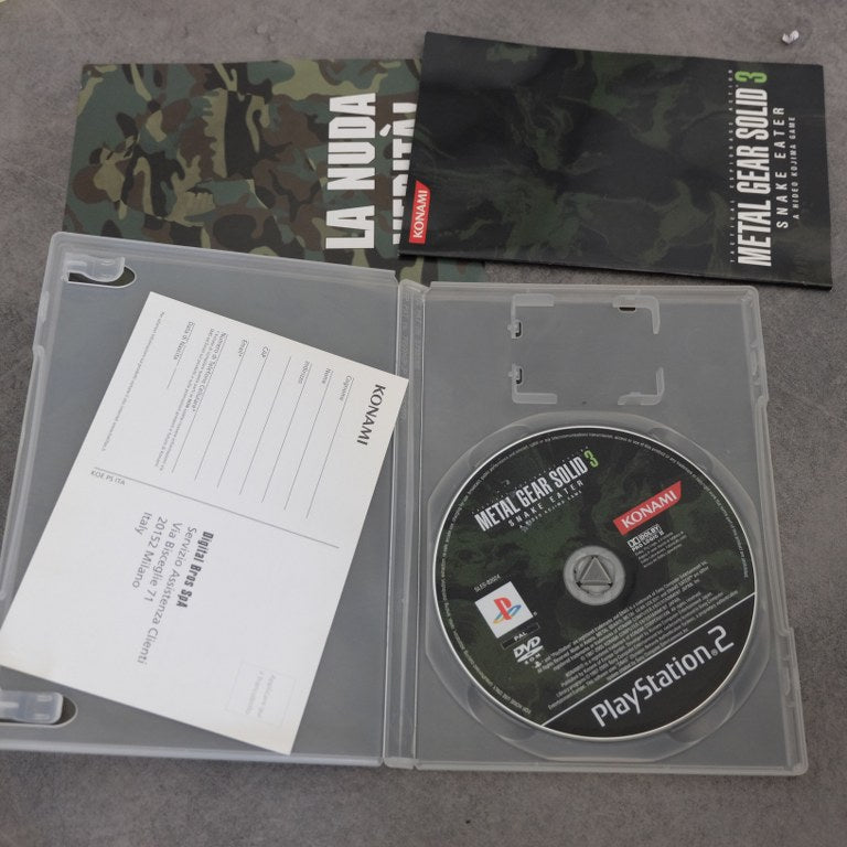 Metal Gear Solid 3 Snake Eater Sony