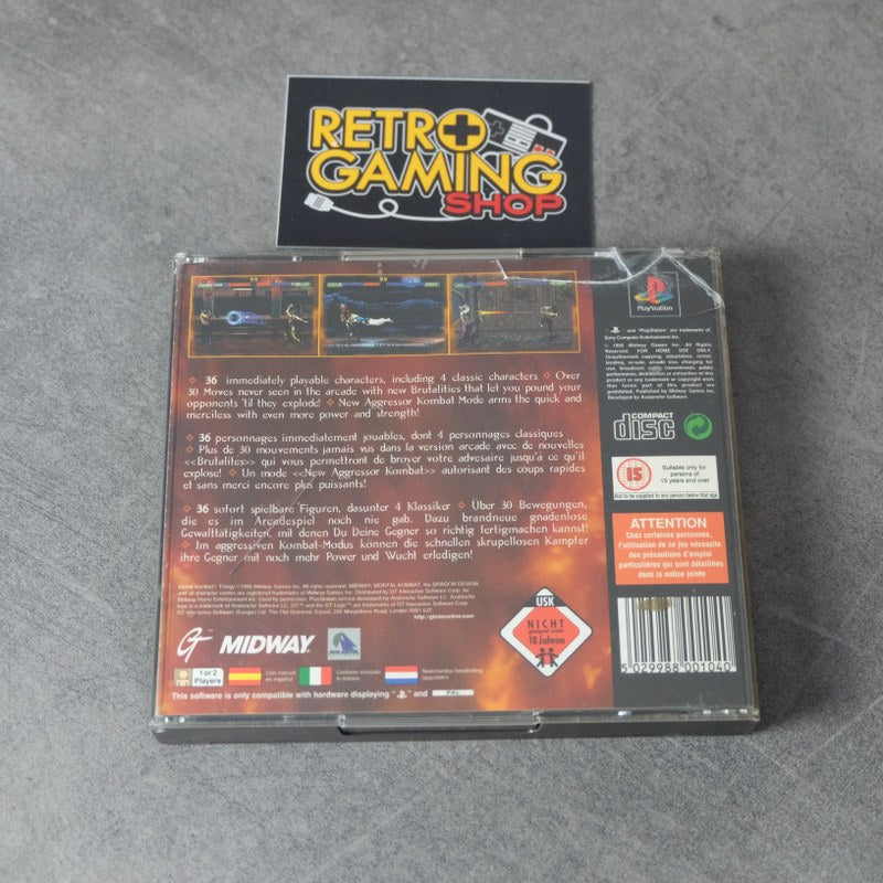 Mortal Kombat Trilogy Sony