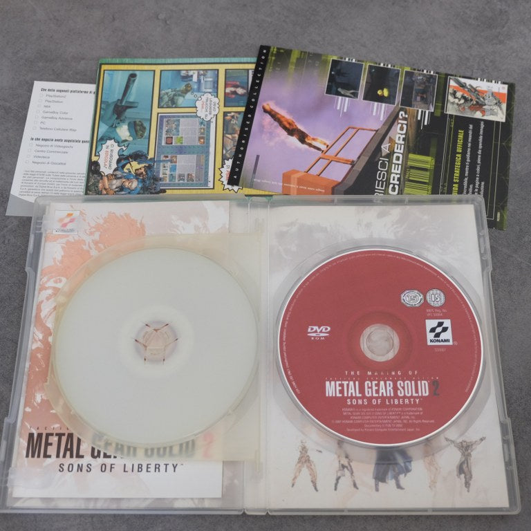 Metal Gear Solid 2 Sons Of Liberty Sony