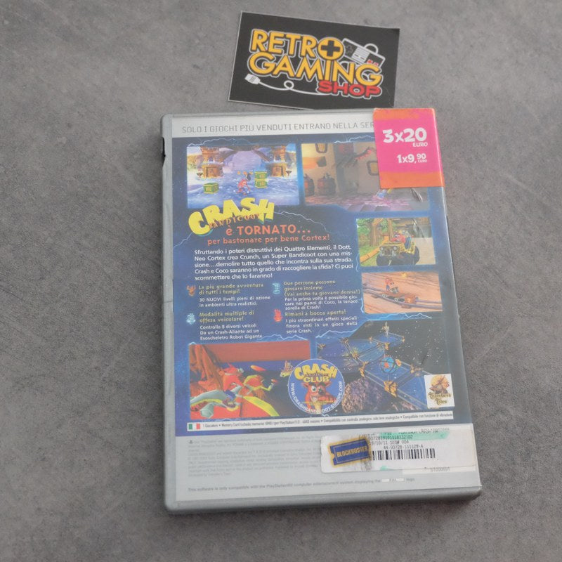 Vendita Crash Bandicoot: L’ira Di Cortex - Retrogaming Shop