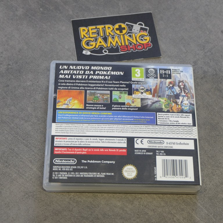 Vendita Pokemon Versione Nera - Retrogaming Shop