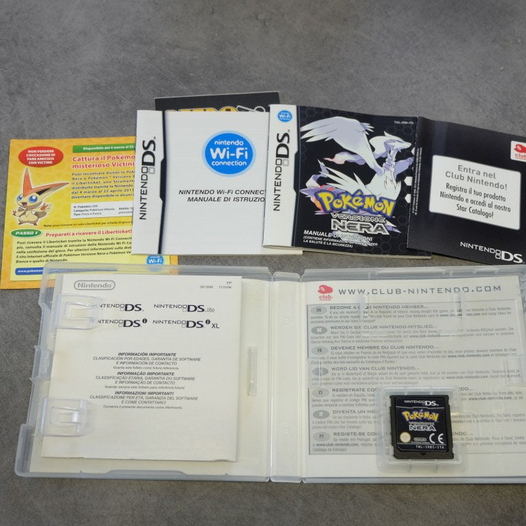Vendita Pokemon Versione Nera - Retrogaming Shop