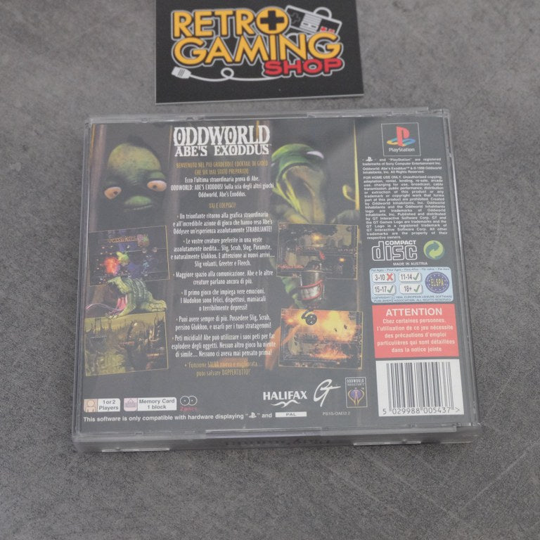 Vendita Oddworld Abe’s Exoddus - Retrogaming Shop