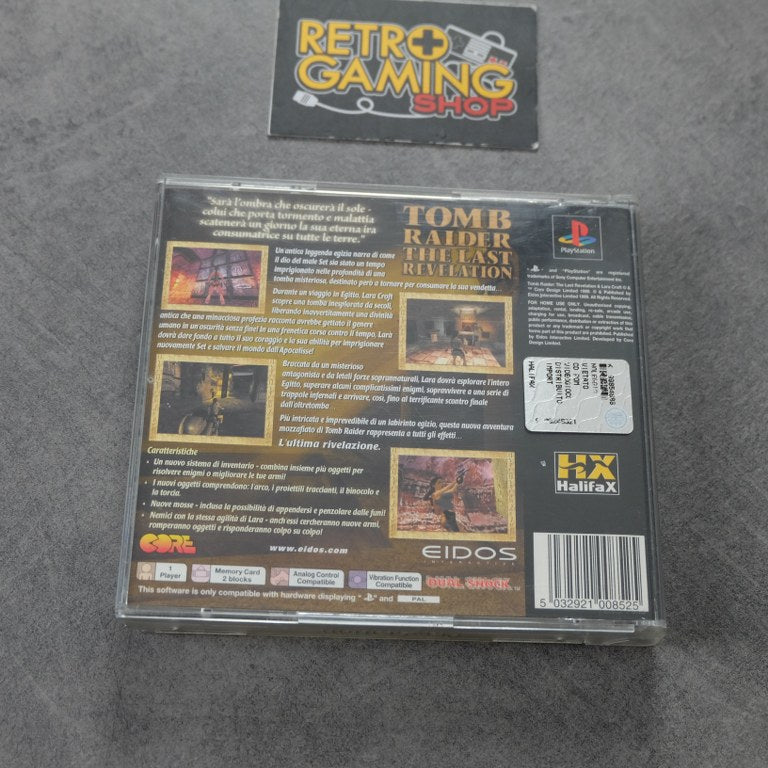 Tomb Raider the Last Revelation Sony