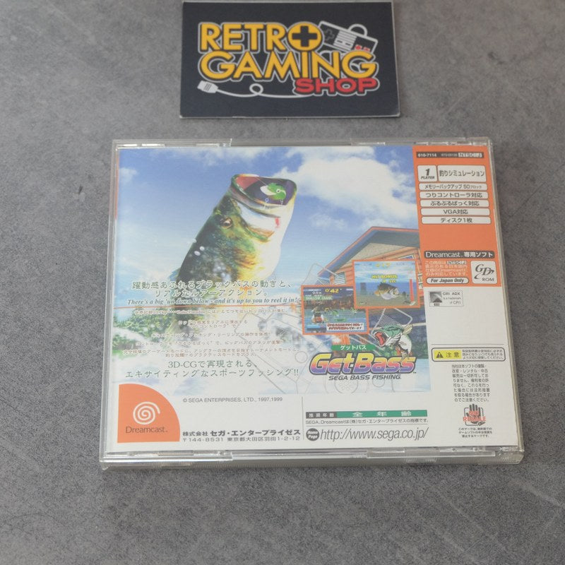 Vendita Get Bass! Sega Bass Fishing - Retrogaming Shop