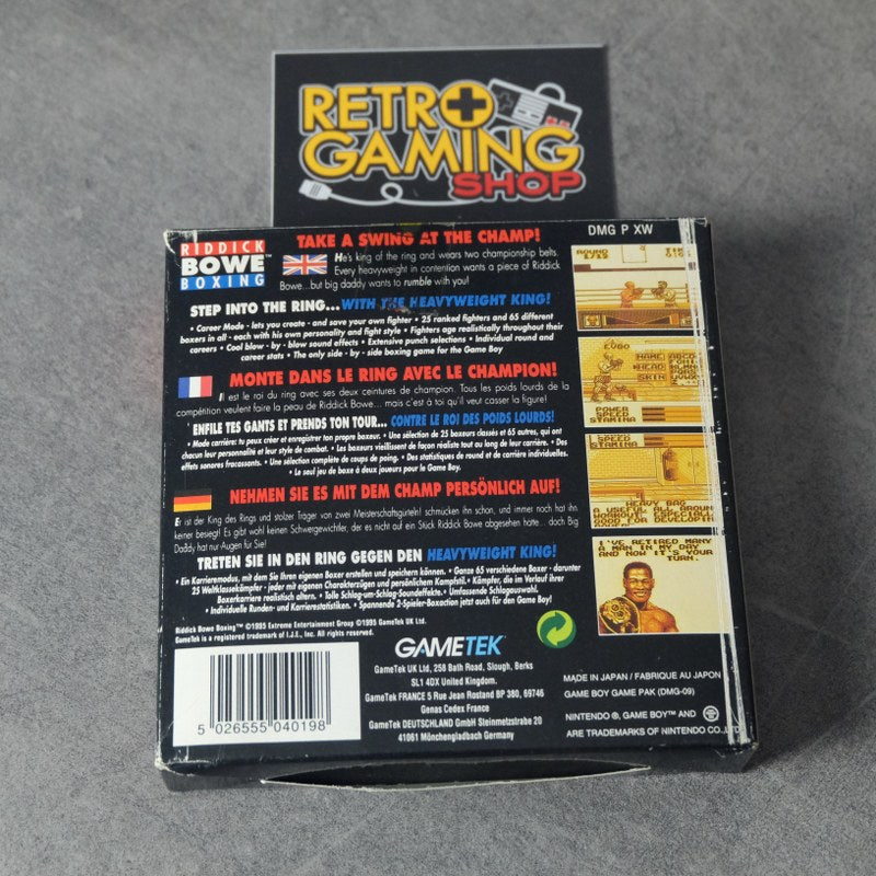 Riddick Bowe Boxing Nintendo