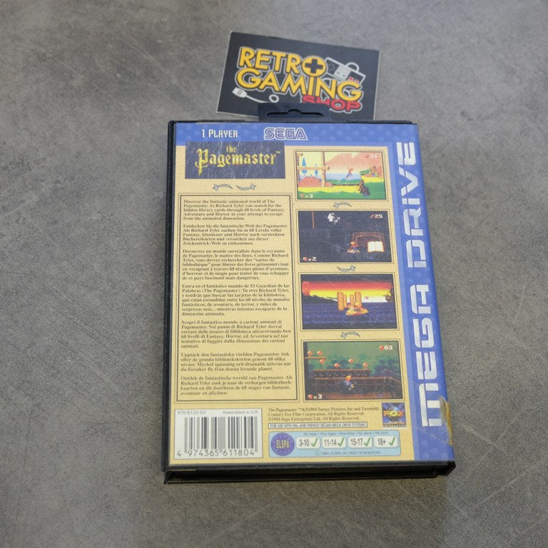 Vendita The Pagemaster - Retrogaming Shop
