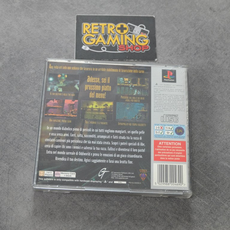 Oddworld Abe’s Oddysee Sony