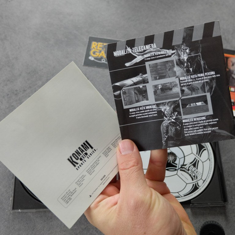 International Superstar Soccer Pro 98 + Demo MGS Sony