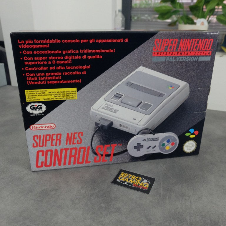 Vendita Super Nintendo GIG Nuovo - Retrogaming Shop