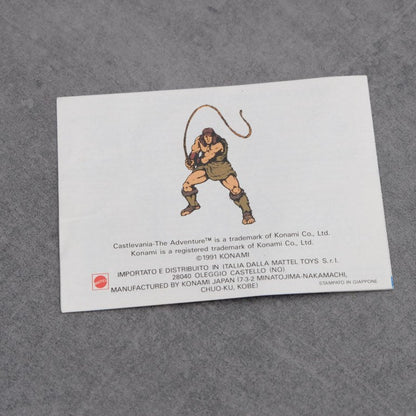 Vendita The Castlevania Adventure - Retrogaming Shop
