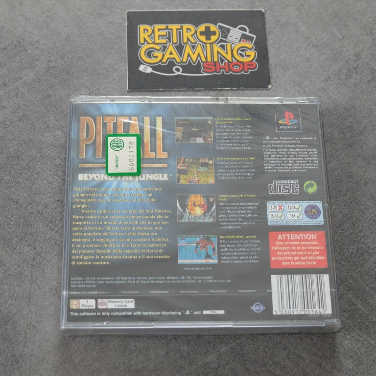 Pitfall 3d Beyond The Jungle Nuovo Sony