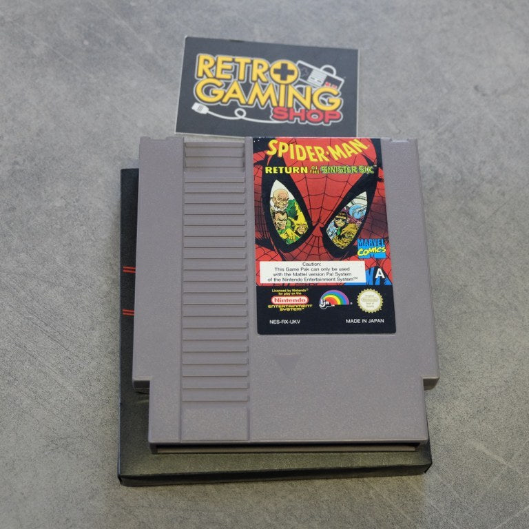 Vendita Spider-man Return Of  the Sinister Six - Retrogaming Shop