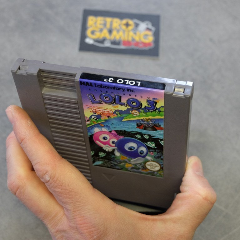 Adventures Of Lolo 3 Nintendo