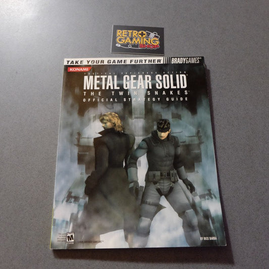 Metal Gear Solid The Twin Snakes Official Strategy Guide Sony