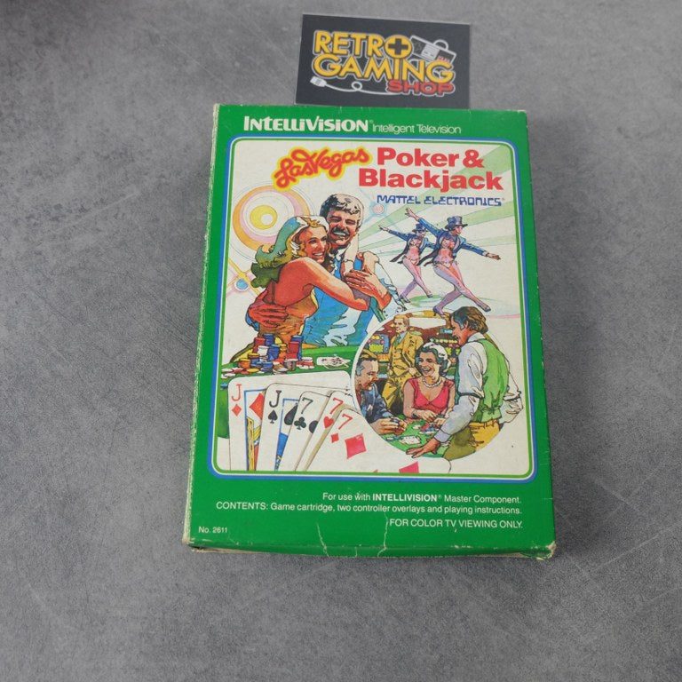 Vendita Las Vegas Poker & Blackjack Intellivision - Retrogaming Shop