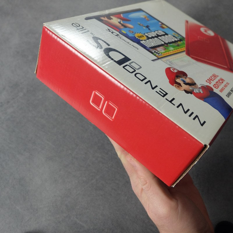 Nintendo DS Lite Special Edition Mario Red DS Nuovo
