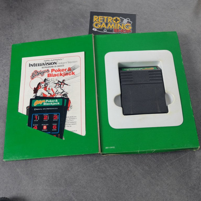 Vendita Las Vegas Poker & Blackjack Intellivision - Retrogaming Shop