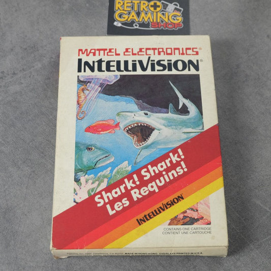 Shark! Shark! Intellivision Mattel