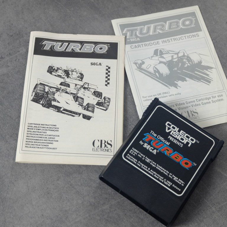 Vendita Turbo Coleco Vision - Retrogaming Shop