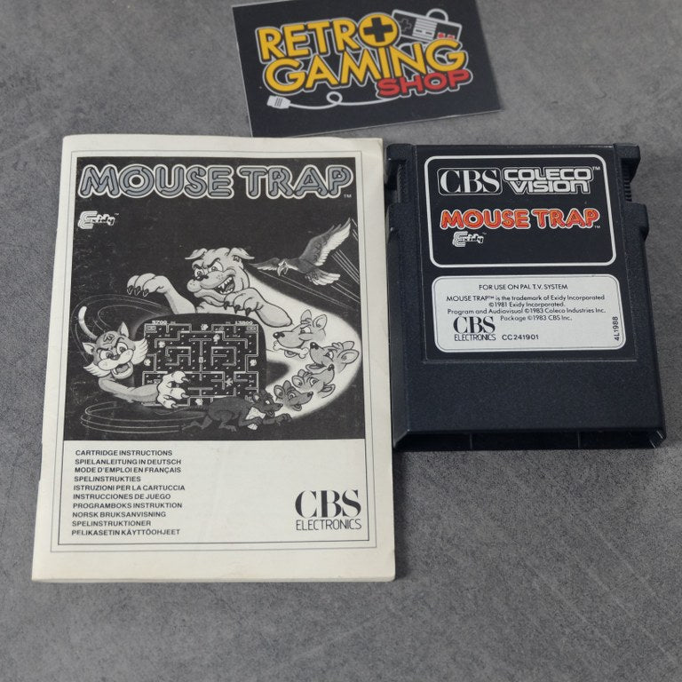 Vendita Mouse Trap Coleco Vision - Retrogaming Shop