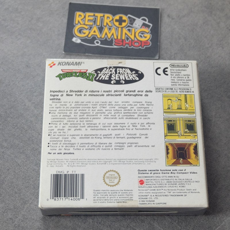 Vendita Teenage Mutant Ninja Turtles Fall Of the Foot Clan - Retrogaming Shop