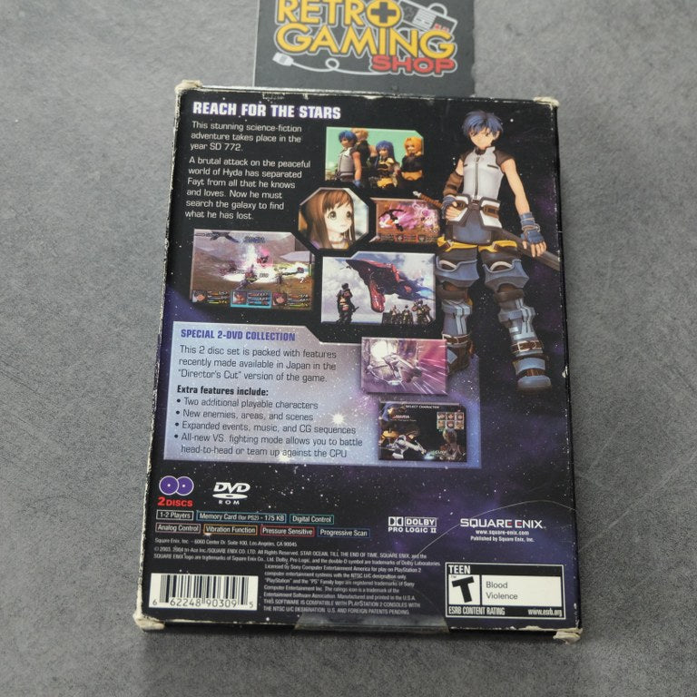 Star Ocean: Till the End Of Time Sony