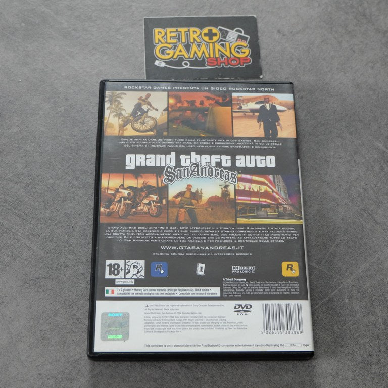 Grand Theft Auto San Andreas Sony