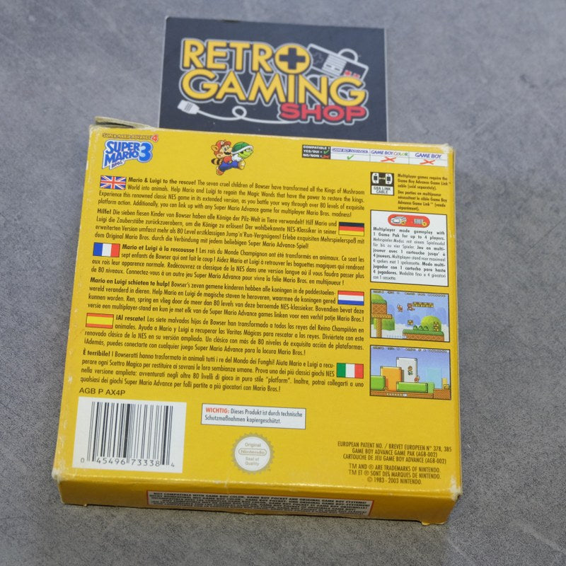 Vendita Super Mario Bros 3 Super Mario Advance 4 - Retrogaming Shop