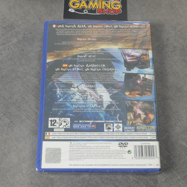 Vendita Onimusha Dawn of Dreams Nuovo - Retrogaming Shop