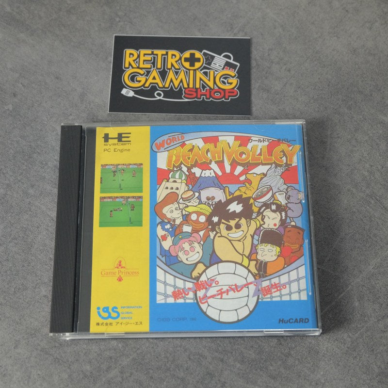 Vendita World Beach Volley Pc Engine - Retrogaming Shop