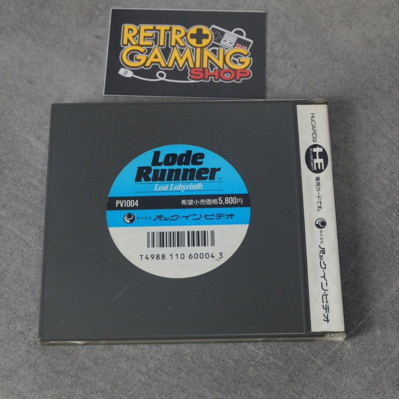 Vendita Lode Runner Lost Labirinth Pc Engine - Retrogaming Shop