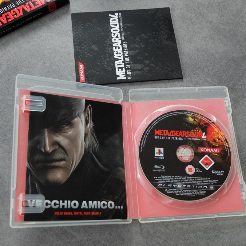Vendita Metal Gear Solid 4: Guns Of the Patriots - Retrogaming Shop
