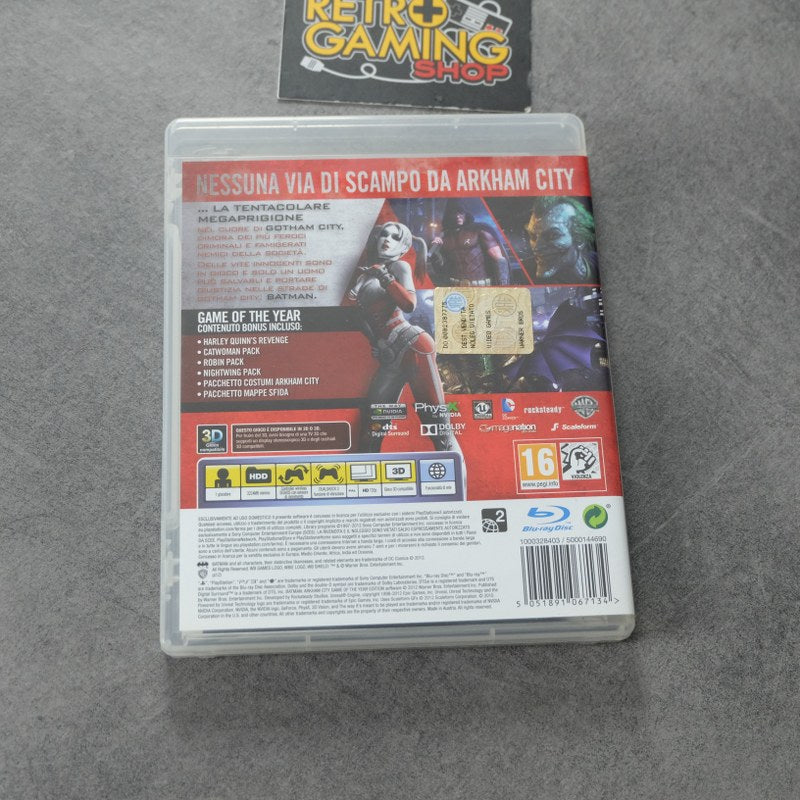 Vendita Batman Arkham City GOTY - Retrogaming Shop