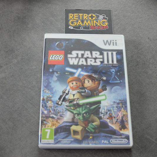 Star Wars 3 The Clone Wars Nintendo