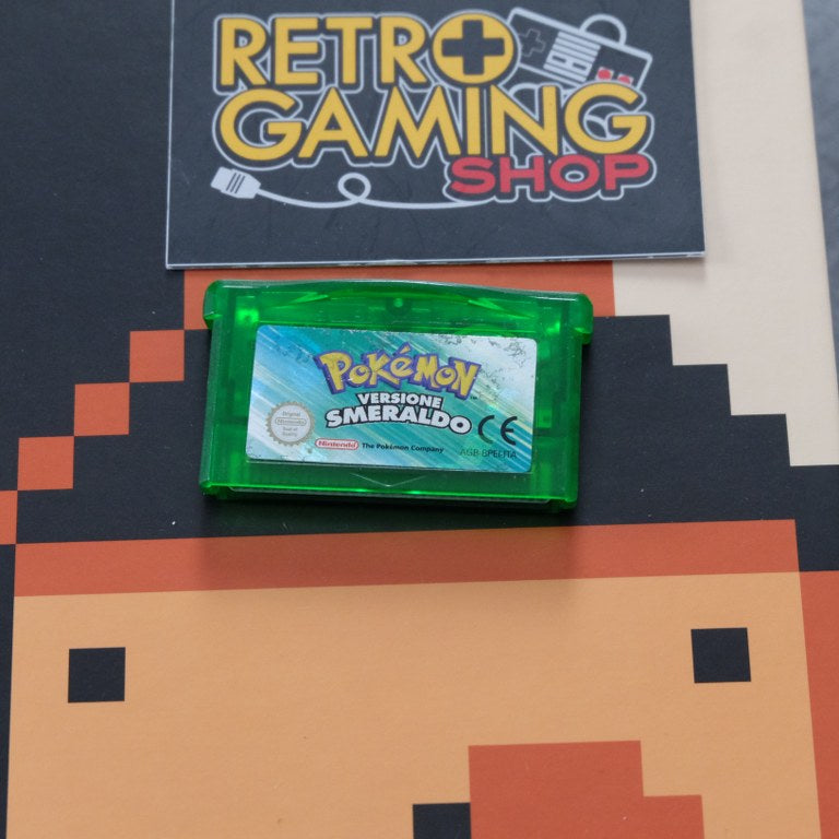 Vendita Pokemon Versione Smeraldo - Retrogaming Shop