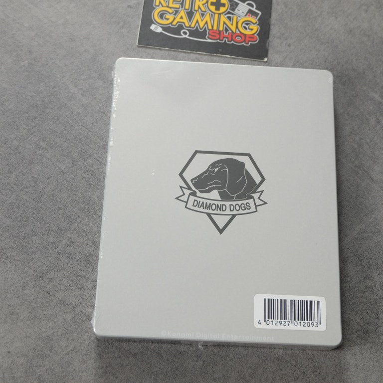 Vendita Metal Gear Solid V Steel Case Nuovo - Retrogaming Shop