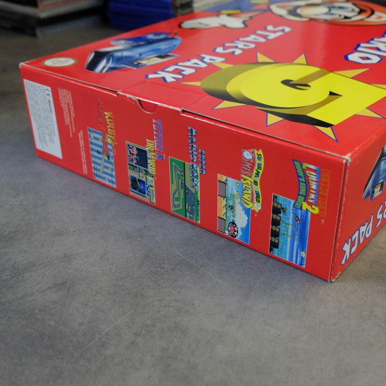 Vendita Super Nintendo Five Star Pack Nuovo - Retrogaming Shop