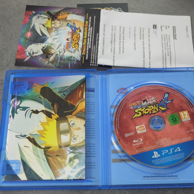 Vendita Naruto Shippuden Ultimate Ninja Storm 4 - Retrogaming Shop