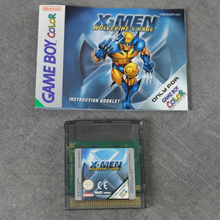 X-Men Wolverine's Rage Nintendo