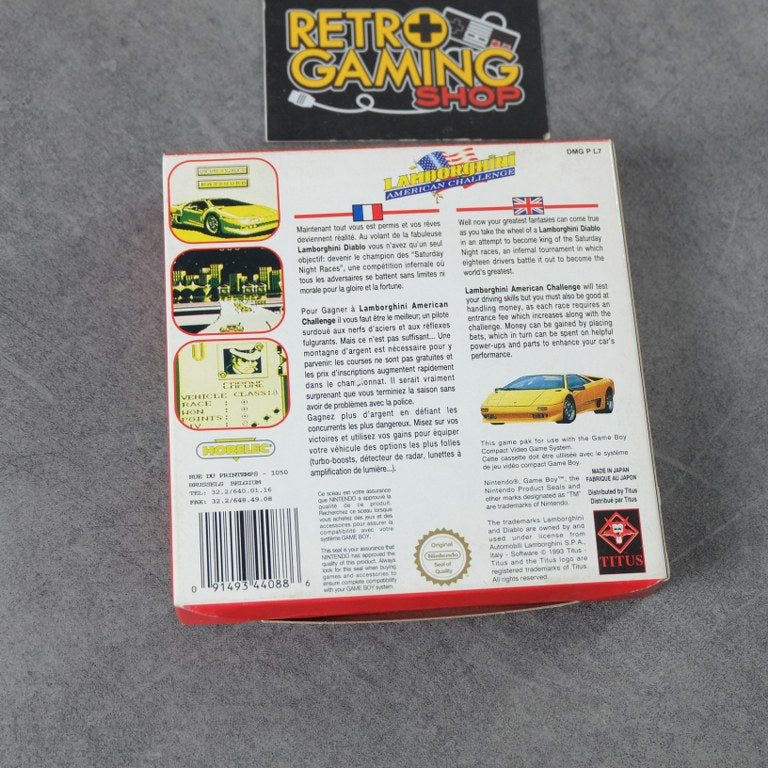 Lamborghini American Challenge Nintendo